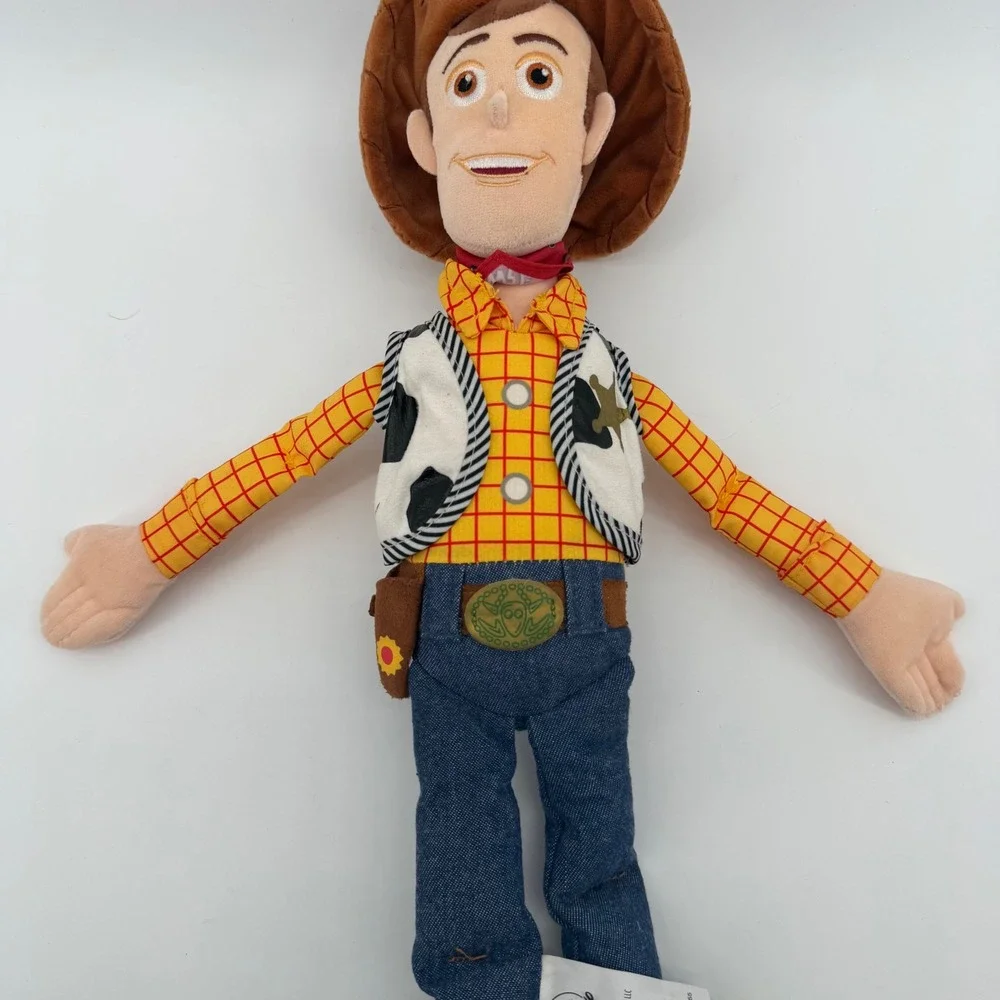 Disney Store Toy Story Woody Plush‎ & Jessie Doll Lot Jessie Talking Works